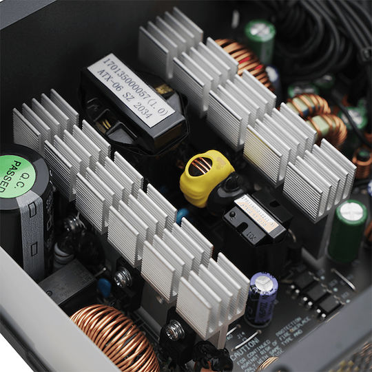 Deepcool PF750 750W Black Computer Power Supply Full Wired 80 Plus Standard