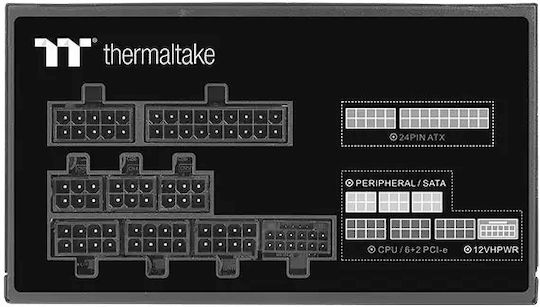 Thermaltake Toughpower GF A3 TT Premium Edition 750W Black Computer Power Supply Full Modular 80 Plus Gold