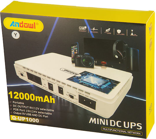 Andowl Q-UP1000 Mini UPS 17W