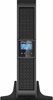 Powerwalker VFI 1500RT LCD UPS 1500VA cu 8 IEC Prize