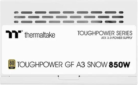 Thermaltake Toughpower GF A3 TT Premium Edition Snow 850W White Computer Power Supply Full Modular 80 Plus Gold