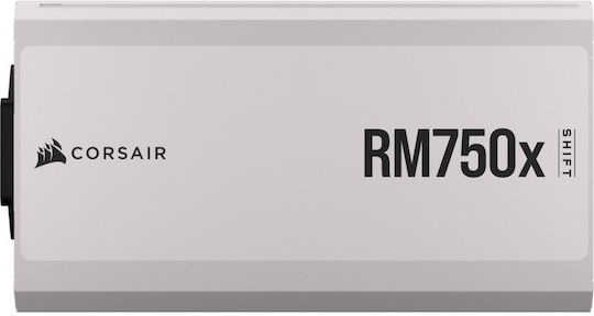 Corsair RM750x Shift 750W Λευκό Τροφοδοτικό Υπολογιστή Full Modular 80 Plus Gold