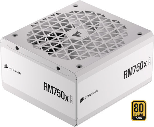 Corsair RM750x Shift 750W Λευκό Τροφοδοτικό Υπολογιστή Full Modular 80 Plus Gold