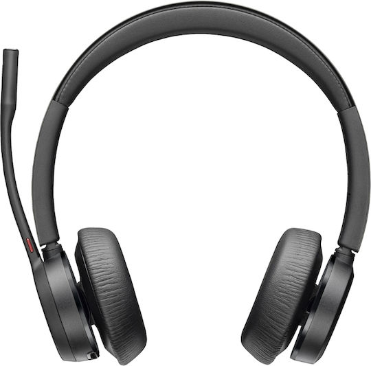 HP Poly Voyager Ασύρματα On Ear Multimedia Ακουστικά με μικρόφωνο