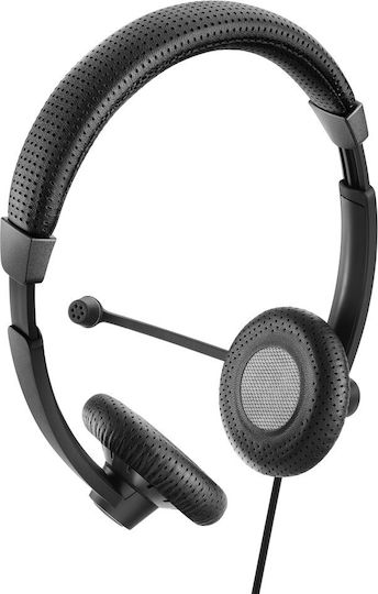 Sennheiser SC 75 USB MS On Ear Multimedia Ακουστικά με μικρόφωνο και σύνδεση 3.5mm Jack / USB-A