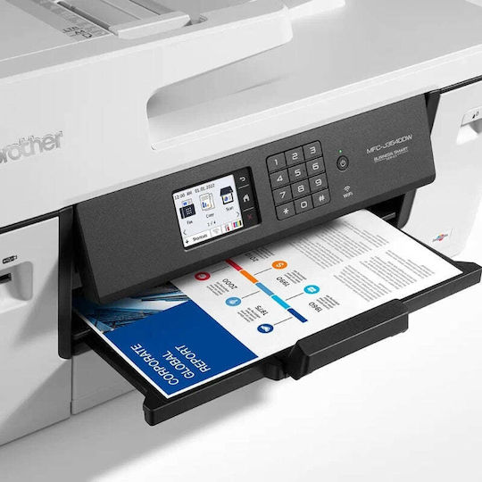 Brother Έγχρωμο Πολυμηχάνημα Inkjet MFC-J3540DW