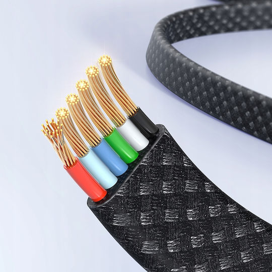 Mcdodo LED USB 2.0 Cable USB-C Male - USB-A 100W Black 1.2m CA-4980