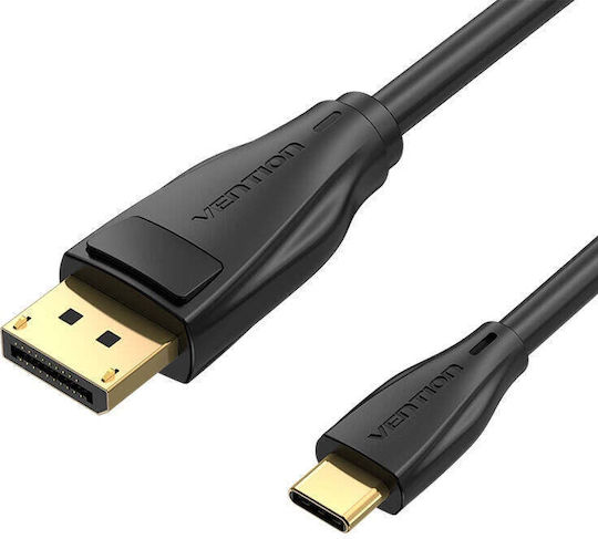 Vention USB 3.2 Video Kabel USB-C männlich - USB-C / DisplayPort Schwarz 2m CGYBH
