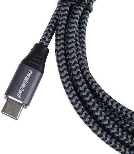 PremiumCord USB 2.0 Cable USB-C Male - USB-A Black 2m