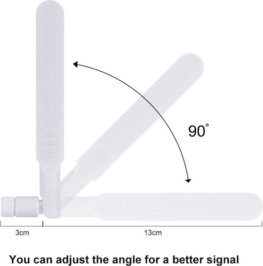 Cisco Male External 4G Omnidirectional Antenna 3.7dBi with SMA Connection LTE-ANTM-SMA-D
