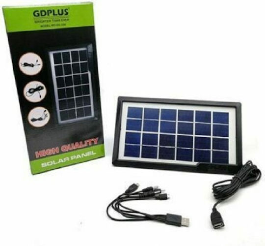 GD-10Xx Solar Charger for Portable Devices 3W 6V with USB connection