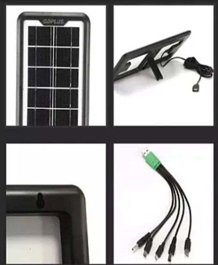 GD-10Xx Panou Solar Încărcător 3W cu Ieșire USB pentru Dispozitive Portabile