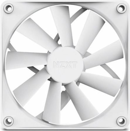 NZXT F120Q 4-Pin PWM White Lighting Case Fan White