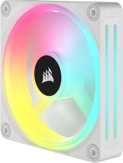 Corsair iCUE LINK QX120 Case Fan 2400rpm With RGB White Lighting