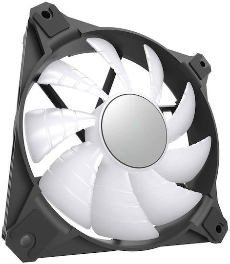 Darkflash Infinity 8 5in1 Вентилатор За Кутия 120мм (2000об/мин / 62.18cfm) С RGB Осветление И Свързване 4-изводна ШИМ