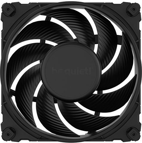 Be Quiet Silent Wings 4 Case Fan 120mm 1600rpm 48.7cfm Without LED Lighting and 4-Pin PWM Connection