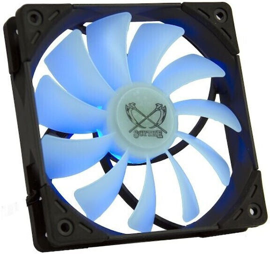 Scythe Ventilator Pentru Carcasă Kaze Flex 120mm (1800rpm / 79.76cfm) cu Iluminare RGB și Conexiune 4-Pin PWM