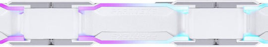 Phanteks PH-F120D30 Case Fan (2000rpm / 61.5cfm) with RGB Lighting and 4-Pin PWM Connection 3pcs Regular White