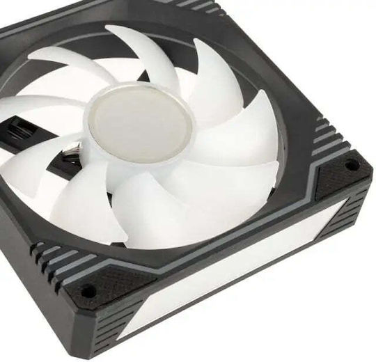 Kolink Umbra X Case Fan 120mm (1600rpm / 61cfm) with ARGB Lighting and 3-Pin / 4-Pin PWM Connection 3pcs