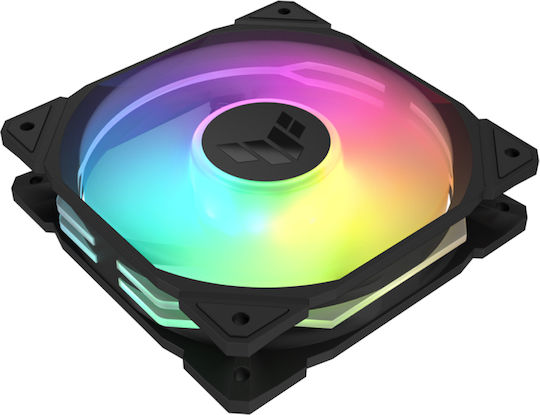 Asus TUF Gaming TR120 Gehäuselüfter (2000rpm / 77.4cfm) mit ARGB Beleuchtung und Verbindung 4-Pin PWM 3 Stück