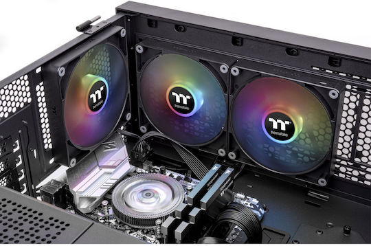 Thermaltake CT140 Sync PC Case Fan (1500rpm / 77.37cfm) with ARGB Lighting and 3-Pin / 4-Pin PWM Connection 2pcs