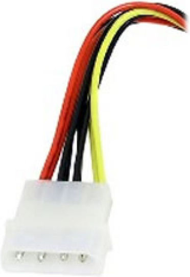63032 Case Fan 80mm (2500rpm) με RGB Φωτισμό και Σύνδεση 4-Pin Molex Διάφανο