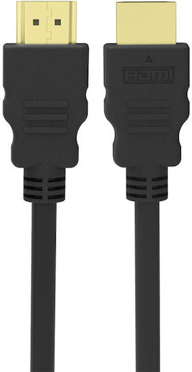 Powertech Кабел HDMI мъжки - HDMI мъжки 3м Черен