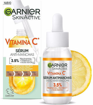 Garnier Skinactive Vitamina C Booster Προσώπου με Βιταμίνη C για Λάμψη 30ml