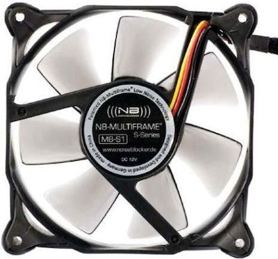 Noiseblocker M8 80mm with Lighting Case Fan