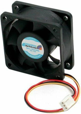 StarTech FAN6X25TX3H Case Fan 60mm (5000rpm) Without LED Lighting