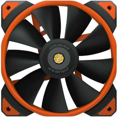 Cougar MHP 120 Case Fan με Σύνδεση 4-Pin PWM 3τμχ Πορτοκαλί