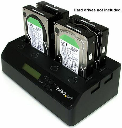 StarTech Docking Station for 4 Hard Drives SATA 2.5" / 3.5" with Connection USB 3.0 (SATDOCK4U3RE)