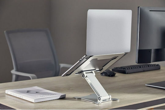 Gembird Βάση Στήριξης για Laptop Ασημί (NBS-D1-03)