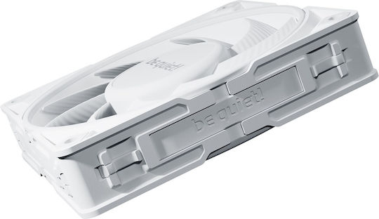 Be Quiet Silent Wings Pro 4 Вентилатор за Кутия 120мм (3000 оборота / 83.9 куб.м/мин) Без Светодиодно Осветление и Свързване 4-изводна ШИМ Бял