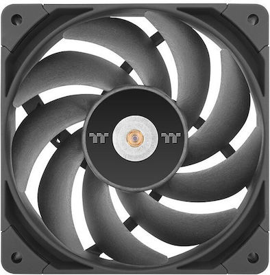 Thermaltake TOUGHFAN 14 Pro High Static Pressure Gehäuselüfter 140mm mit Verbindung 4-Pin PWM 1Stück Schwarz