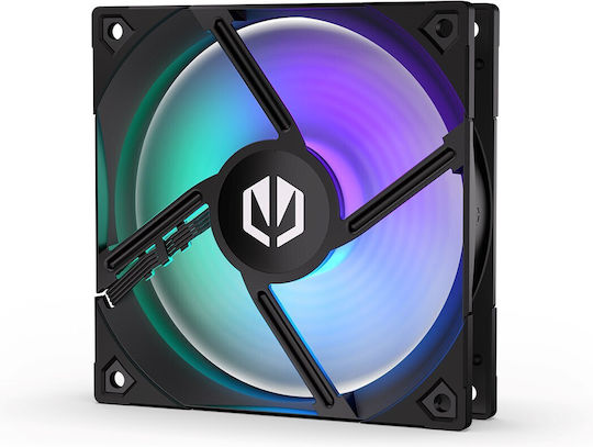 Endorfy Fluctus 120 PWM Case Fan 1800rpm Without LEDs Connection 4-Pin