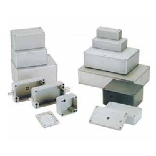Gainta Metallisch Gehäuse für Mikroelektronik 115x65x30mm Silber (G106)