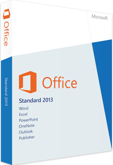 Microsoft Büro Standard 2013 Englisch als Elektronische Lizenz