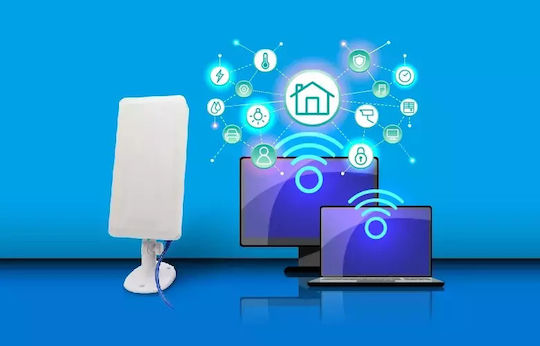 CleverWifi Αντάπτορας Δικτύου USB με Ενσύρματη Σύνδεση Ethernet