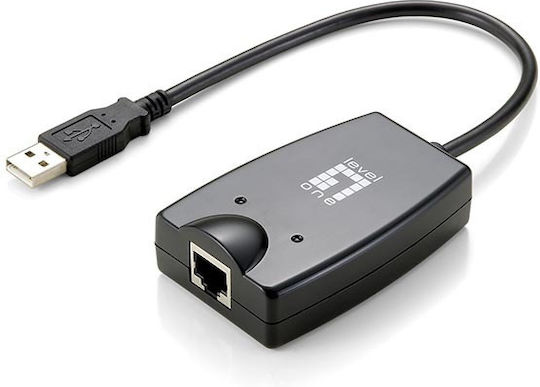 Level One USB-0401 Αντάπτορας Δικτύου USB με Ενσύρματη Σύνδεση Gigabit Ethernet (Πρότυπο v7)