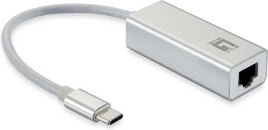 Level One USB-0402 Netzwerkadapter USB-C mit Verkabelter Ethernet Verbindung (v3)