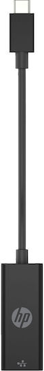 HP 4Z527AA Αντάπτορας Δικτύου USB-C με Ενσύρματη Σύνδεση Ethernet