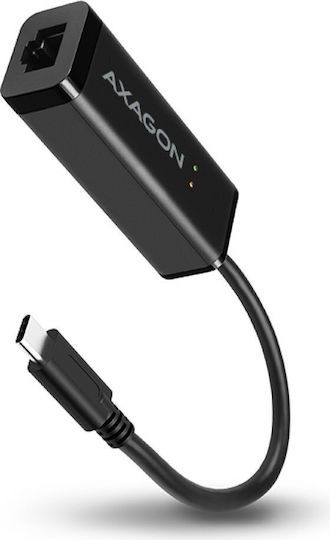 Axagon ADE-SRC USB-C Network Adapter with Wired Connection Gigabit Ethernet v1