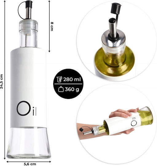 Kadax Cutie de ulei Sticlă cu Flux 320ml