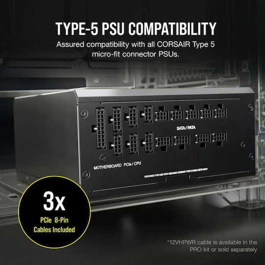 Corsair Premium Individually Sleeved Type-5 PSU Starter Kit DC - DC Cablu Alb (CP-8920289)