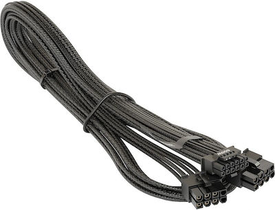 Seasonic - 12+4pin 12VHPWR Cable Black (SS2X8P-12VHPWR-600/BLACK)