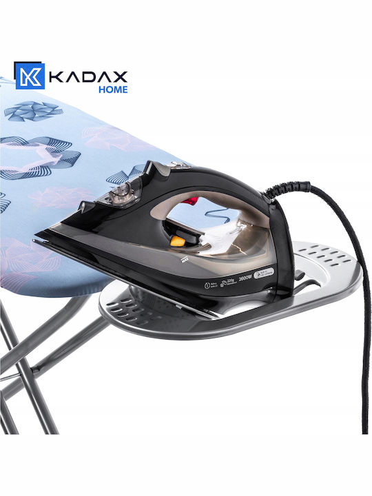Kadax Ironing Board for Steam Iron Foldable 120x38cm