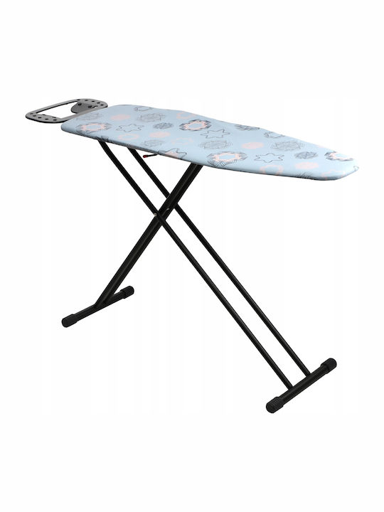 Kadax Bügelbrett für Dampfbügeleisen Zusammenklappbar 120x38cm