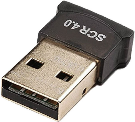 Iggual USB Bluetooth 4.0 Adapter mit Reichweite 30m Schwarz (IGG316658)