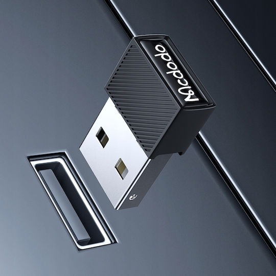 Mcdodo v5.1 USB Bluetooth 5.1 Адаптер с Обхват 20м Черен (OT-1580)
